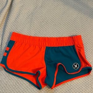 Bright Pink or Orange and Blue Hurley Medium Shorts
